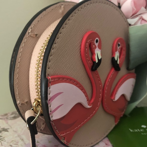 Coin Purse Kate Spade Flamingo Handbag NWT KATE SPADE FLAMINGO